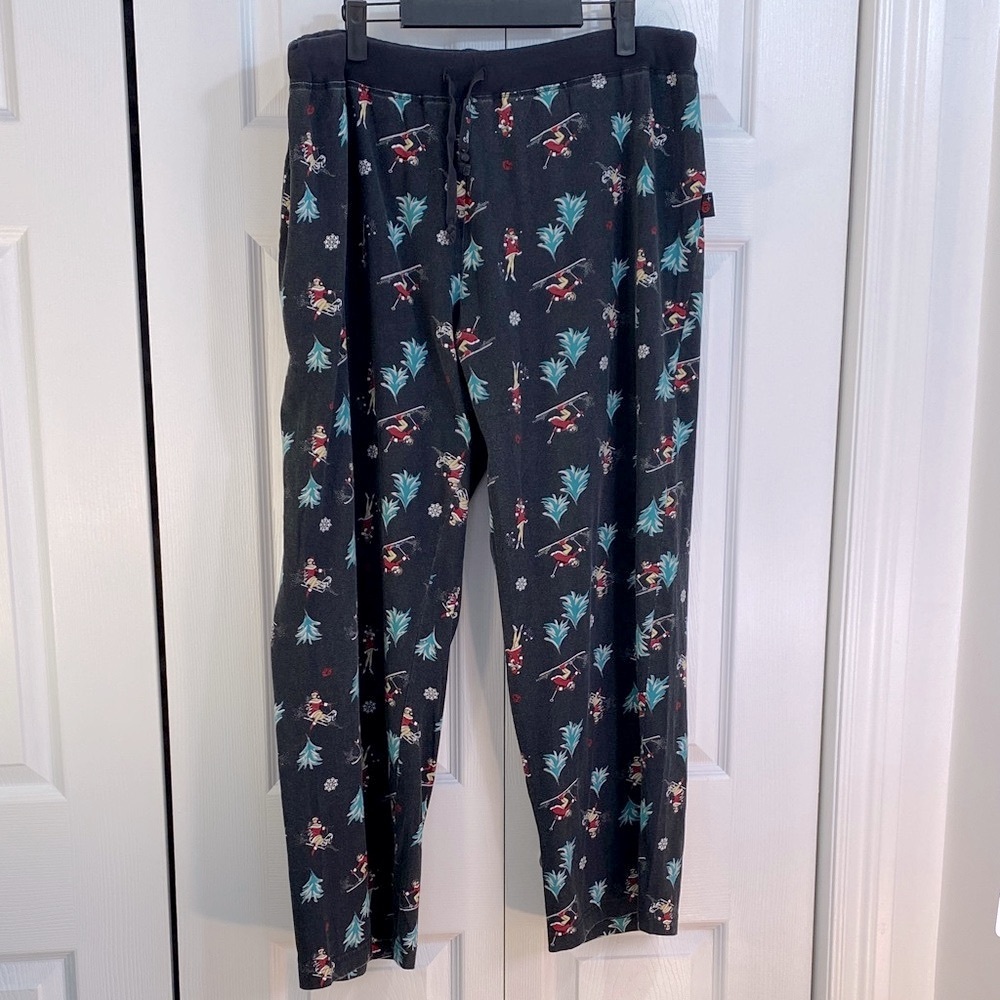4 for $25 - Addition Elle 100% Cotton Pajama Pants with Diva ski girl, 2X Plus